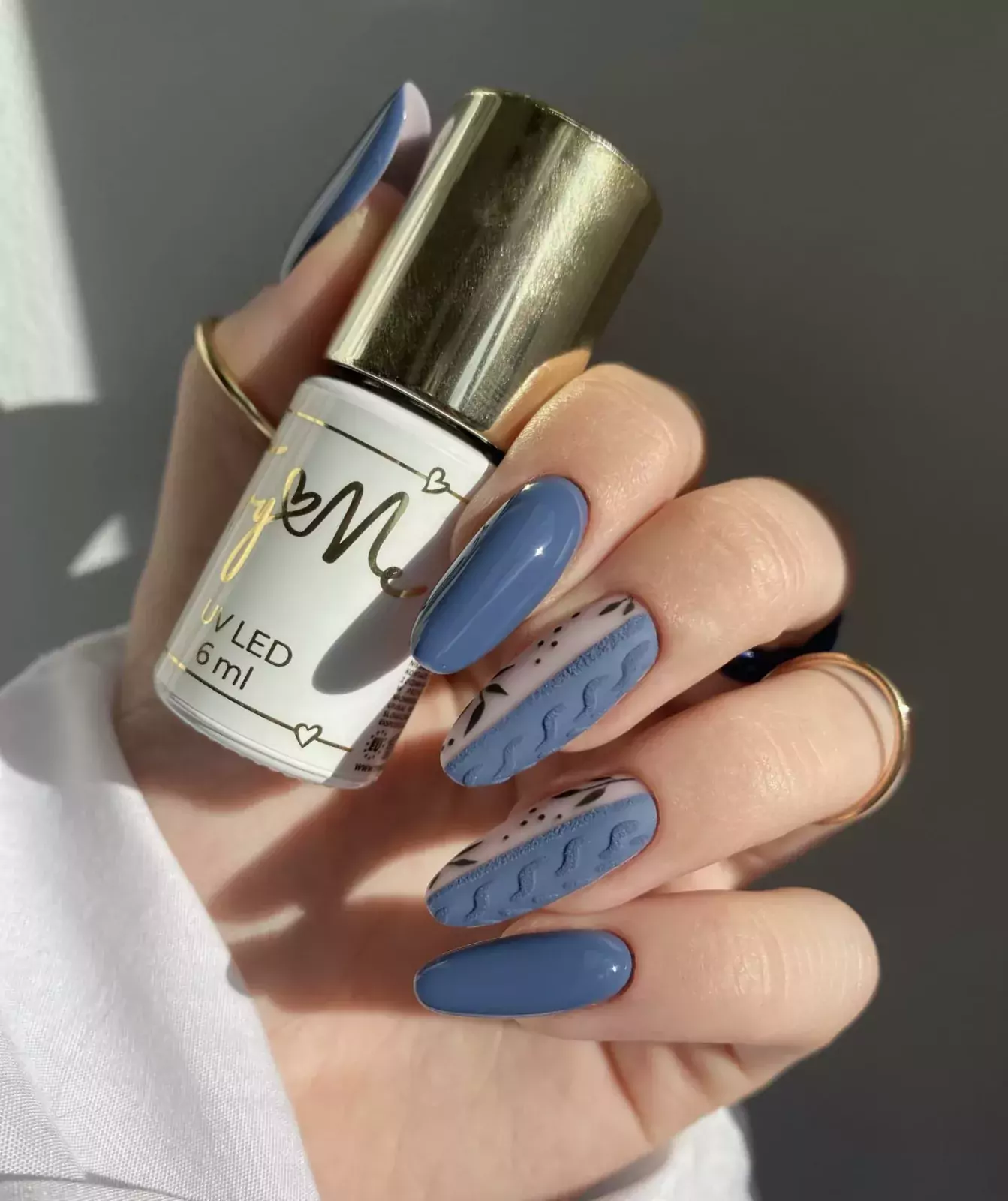 Lakier Hybrydowy TryLoveMe Denim Dreams 085 - obrazek 2