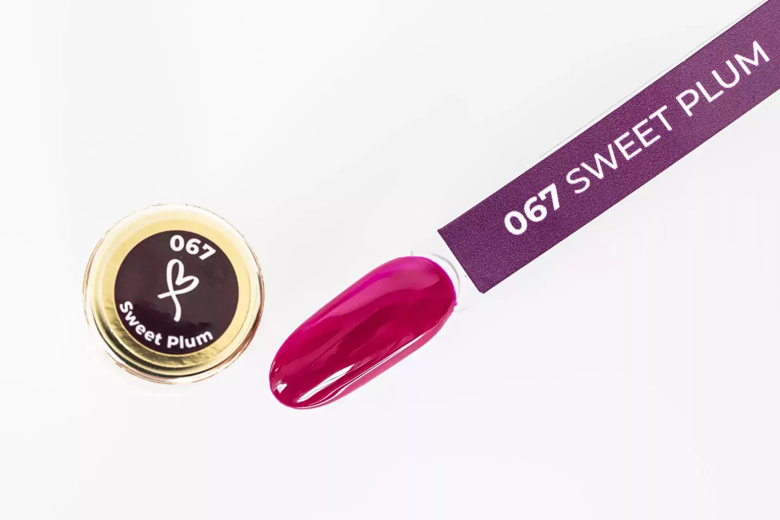 Lakier Hybrydowy Tryloveme Sweet Plum 067 - obrazek 2